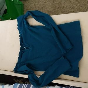 Aeropostale size M turquoise long sleeve tee